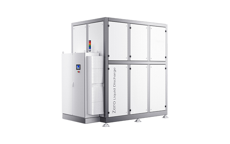 Natural circulation MVR evaporator